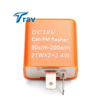 Mini 12v 2Pin Hastighed LED Flasher Indikator Relæ Fix Motorcykel lys Hyper Flash