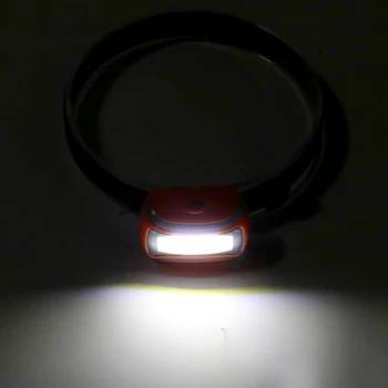 Mini 3 Modes Vandtæt 400Lm LED Lommelygte udendørs Forlygten Forlygten hoved lampe Brænder Lanterna med Hovedbøjle HA10654