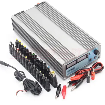 Mini-cps-3010II DC-Strømforsyning + Banan klip wire EU UK OS adapter OVP/OCP/OTP-lavt strømforbrug 110V - 230V 0-30v 0-10A CPS-3010