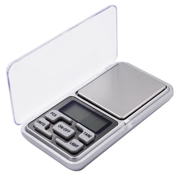 Mini-Digital Smykker Lomme Gram Skala med retail box 300g x 0,01 g vægt vægtning balance skalaer 20% OFF
