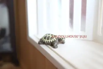 MINI dukke hus Japanske ler demo-scene simulering skildpadde 2