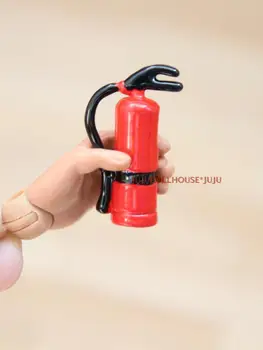 Mini dukkehus Mini - legering brandslukker model til at spise scener