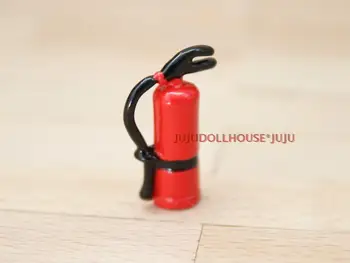 Mini dukkehus Mini - legering brandslukker model til at spise scener