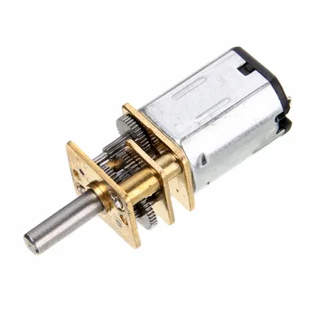 Mini Metal N20 3 mm Aksel Diameter Gear Motor w/Gearwheel Model DC 6V 200RPM For DIY-Elektriske