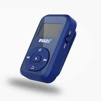 Mini Oprindelige RUIZU X26 Klip Bluetooth MP3 afspiller 8 GB Sport mp3-afspiller, Optager FM-Radio Støtte TF Kort +Gratis Armbind