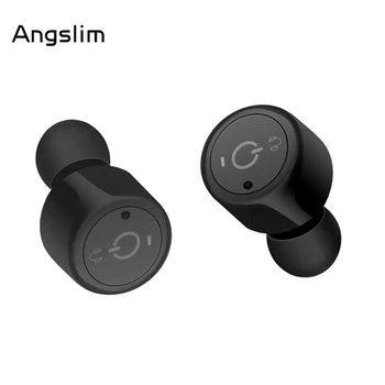 Mini Usynlige Tvillinger Trådløse Ørestykket Bluetooth-Hovedtelefoner Trådløse Hovedtelefon Bluetooth Stereo Øretelefoner Headset Til Telefonen iPhone