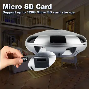 Mini VR IP-Kamera Trådløse 960P HD Smart 360 Graders Panorama-Netværk CCTV Sikkerhed Kamera Hjemme Beskyttelse Videoovervågning