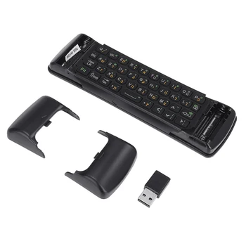 MINIX-NEO A3 hebraisk/engelsk (Valgfrit) Tastatur Ekstern USB Wireless Air Mouse with Voice Input til MINIX Android Windows-TV-Boksen