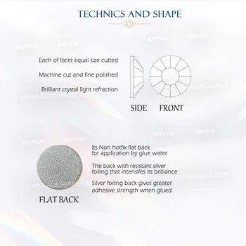 Mix Størrelser SS3-SS30 Sorte Diamant Nail design Rhinestones manicure krystaller til pailletter negle art dekorationer Ikke HotFix skinner