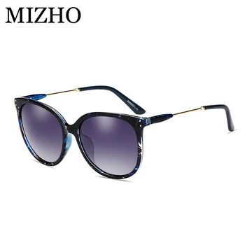 MIZHO HD Anti-Reflekterende Briller Små Polariserede Solbriller Kvinder Vintage 22g Lette Vægt Sol briller Originale Mærke Design