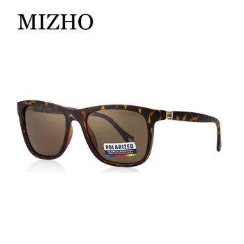 MIZHO Mærke Plast Retro-Pladsen Polariserede Solbriller Mænd Mode UV400-Brillerne Rejser 2018 Kvinder Sol Briller Rejse Oculos