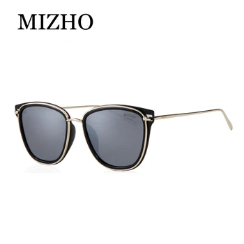 MIZHO Retro Mærke, Kvinder, Farvede Solbriller, Polariserede Spejl Vintage Brillerne Tilbehør Balck Mænds solbriller Klar Til Mujer