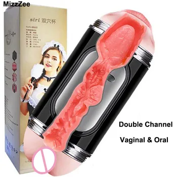 MizzZee Herre Sex legetøj til mænd Realistisk Vagina fast fisse Mandlige hænder fri Masturbator til mand Masturbator sexlegetøj Sextoy