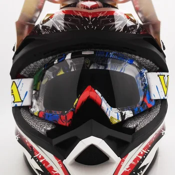 MJ16 Motocross Beskyttelsesbriller Cross Country Ski Snowboard ATV Maske Oculos Gafas Motocross Motorcykel Hjelm MX Goggle Briller