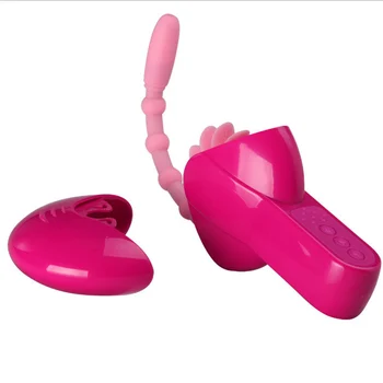 MLSice Kvinder Slikning Toy 6-Trins Rotation 12 Speed Vibrerende Oral Sex Tungen Kvindelige Klitoris Vibratorer Rullende Vane Hjulet Rotere