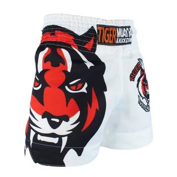 MMA-Tiger Muay Thai-boksning, boksning match Sanda træning åndbare shorts muay thai tøj boksning Tiger Muay Thai, mma