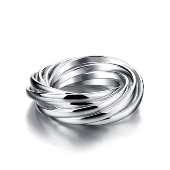 Mode euramerican stil sterling sølv ring.Kvinder ni ring er massiv 925 sterling sølv ring.Charme index finger ring.smykker