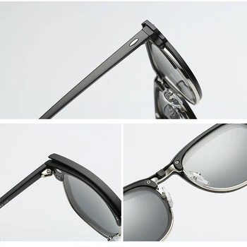 Mode Forestilling Ramme Mænd Kvinder Optisk Nærsynethed Med 5 Klip På Polariserede Solbriller Magnetiske Briller Til mænd Briller RS222