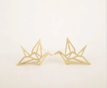 Mode hule fuglen øreringe, der er designet til kvinder sluge stud øreringe engros-gratis fragt