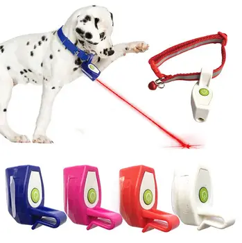 Mode Mini Krave Laser Toy Lys Hund, Kat Laser Pointer Cat Toy Plast ABS Laser Fat Cat Træning Legetøj Til Hunde Ingen Krave
