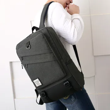 Mode Mænd og Kvinder Laptop Backpack 15.6 Tomme Rygsæk skoletaske Rejse vandtæt Rygsæk Mandlige Bærbare Computer Taske