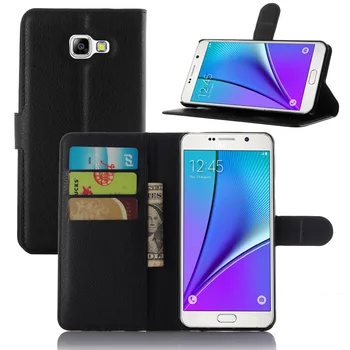Mode Wallet PU Læder Cover Til Samsung Galaxy A5 2016 A510 Flip Beskyttende Telefonen Tilbage Shell Card Slot Indehavere