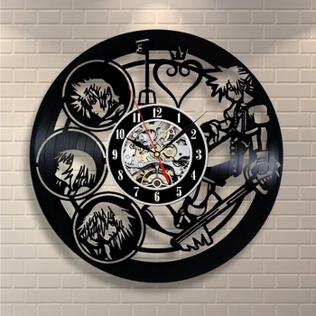 Moderne Design-CD ' en vinylplade Wall Clock vægur Se Relogio De Parede