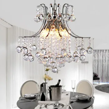 Moderne Elegant Krystal Lysekrone i Loftet hængende Lys Til stuen Soveværelse Bar Bryllup Indretning, Belysning Lys Armatur
