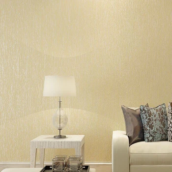 Moderne Ikke-vævet Solid Ren Farve Væggen Papir Ruller 3D Prægede Struktureret Tapet Til stuen Soveværelse Tapet i Hjemmet Indretning