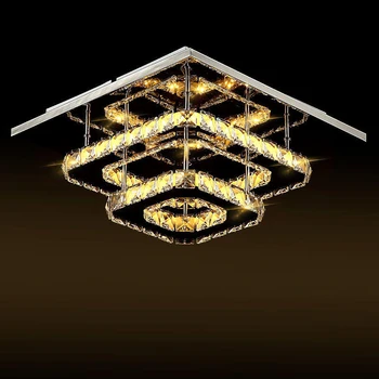 Moderne krystal led-loftsbelysning soveværelse stue, loft lampe lampe lampen kristal design lamper Glans Luminarias