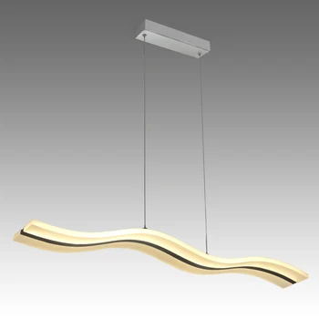 Moderne LED-Lamper Lampe Hvid Akryl Lysekrone Lys lys armatur Glans for at Leve stuen, Soveværelse, arbejdsværelse