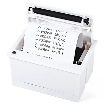 Modtagelse Termisk Printer 58mm Super Mini Indlejret Lav Støj Valgfri USB-Port Termisk Printer