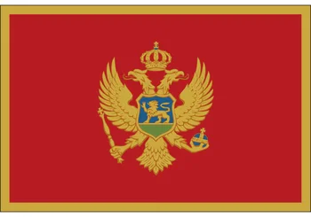 Montenegro Nationale Flag 90*150 cm/60*90cm/30*45cm/15*21 cm 3 ft*5ft Flag National Dag