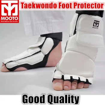 MOOTO Taekwondo fod protector karate fødder vagt besparende vrist vagt hvid TKD ankel vagt Kampsport beskyttelse WTF godkendt