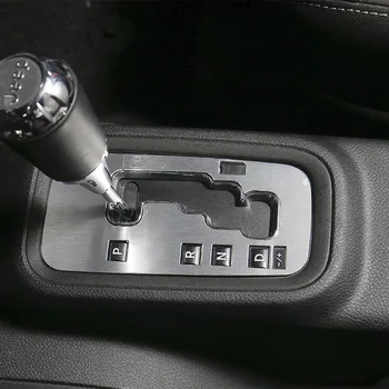 MOPAI Aluminium Bil Indvendige Gear Shift Panel Dekoration Dække Klistermærker Til Jeep Wrangler 2011 Op Bil Styling