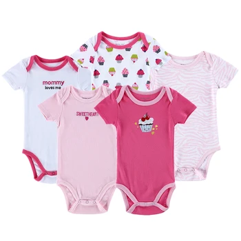 Mor Reden 5 Stykker/masse Nyfødte Baby Body Drenge Piger Infantil Menino Spædbarn Tøj 0-12 Måneder Baby Sparkedragt