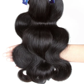 Mornice Brasilianske Straight Hair Extensions Menneskehår Weave Bundter Naturlige Farve Hår Bundter Non Remy Body Wave