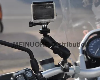 Motorcykel Cykel Vogn Styret Jernbane Stativ Mount Holder til Go Pro Hero Action Kamera SJCAM Xiaoyi Kompatible RAM Mounts
