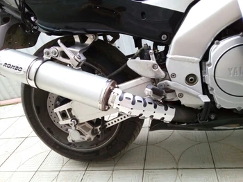 Motorcykel Snavs Cykel udstødningsrøret Ben Protector Heat Shield Cover Til YAMAHA PW80 PW 50 80 YZ250F YZ450F XT250 XT225 XT600 TW200