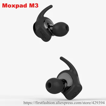 Moxpad M3 Trådløse Hovedtelefoner Dynamiske Dual Drivere til Bluetooth 4.1 TWS Øretelefoner Musik i Stereo Headsets Hånd Fri med Detailhandel gaveæske