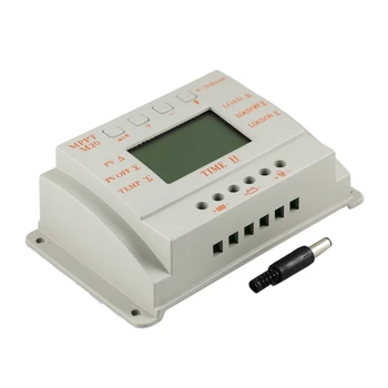 MPPT 20A LCD-Solar Oplader Controller 12V 24V med Temperatur Sensor Lys og Timer Kontrol for Belysning i Hjemmet System Y-SOL