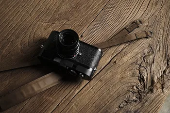Mr. stone Håndlavet i Ægte Læder Remmen Kamera Skulder Slynge Bælte Til Canon Nikon Sony FUJI Fuji, Leica, Pentax
