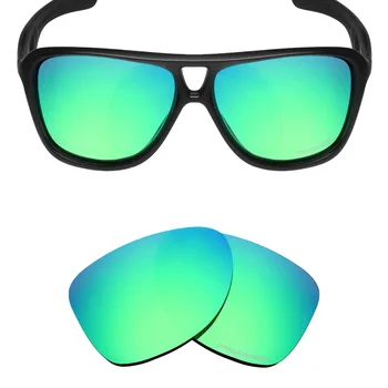 Mryok+ POLARISERET Modstå Havvand Udskiftning Linser for Oakley Dispatch 2 Solbriller Smaragd Grøn
