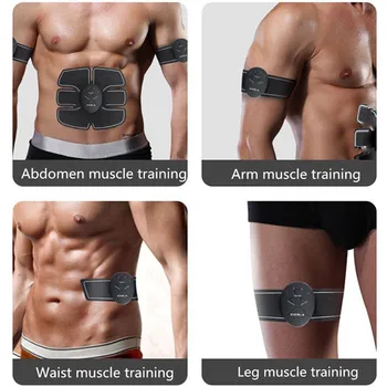 Multi-Funktion EMS abdominal exerciser Enhed Hous mavemuskler intensiv træning Elektriske Vægttab Slankende Massager