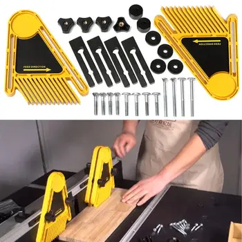 Multi-purpose Værktøj Sæt Dobbelt Featherboards Tabel Save Router Tabeller Hegn Elektrisk rundsav DIY For Værktøj til Træbearbejdning