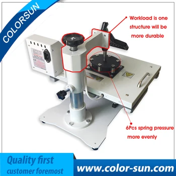 Multifunktionel digital 9 i 1 Heat Press Maskine til print T-shirt/Mug/Kop/Tallerken/Hat/Hjemme/Sko/Sok/ Handske varmen tryk på maskine