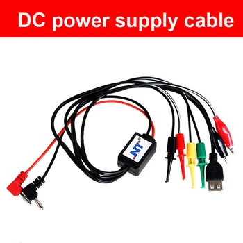 Multifunktionelle DC spænding Regulator Stabilisator kabel ledning strømforsyning interface Kabel-line mobiltelefon reparation værktøjer+ USB