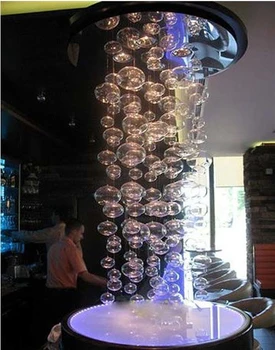 Murano Skyldes konkave punkt Bubble pendel lampe, Fladskærms ball Suspension LED dropLamp moderne stue lamper Luminaria