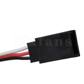 Mxfans 10x Mand til Kvinde 3 Pin Mxfans Servo Extension Kabel Ledning 20cm Længde for RC Modeller