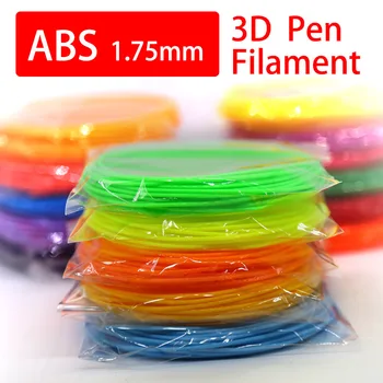 Myriwell 3D-Pen pla 1.75 mm abs filament 3d printet pen 3 d pen diy børste Fødselsdagsgave med gratis Papir model 3d-håndtag